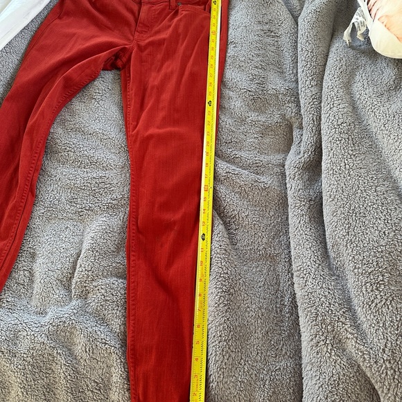 Level 99 Janice Ultra Skinny Burnt Orange Jeans - Picture 12 of 16